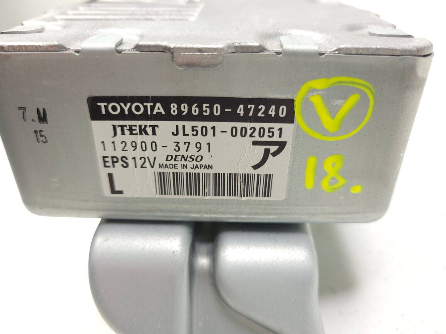 10 11 Toyota Prius Power Steering Unit Module 89650-47240 OEM
