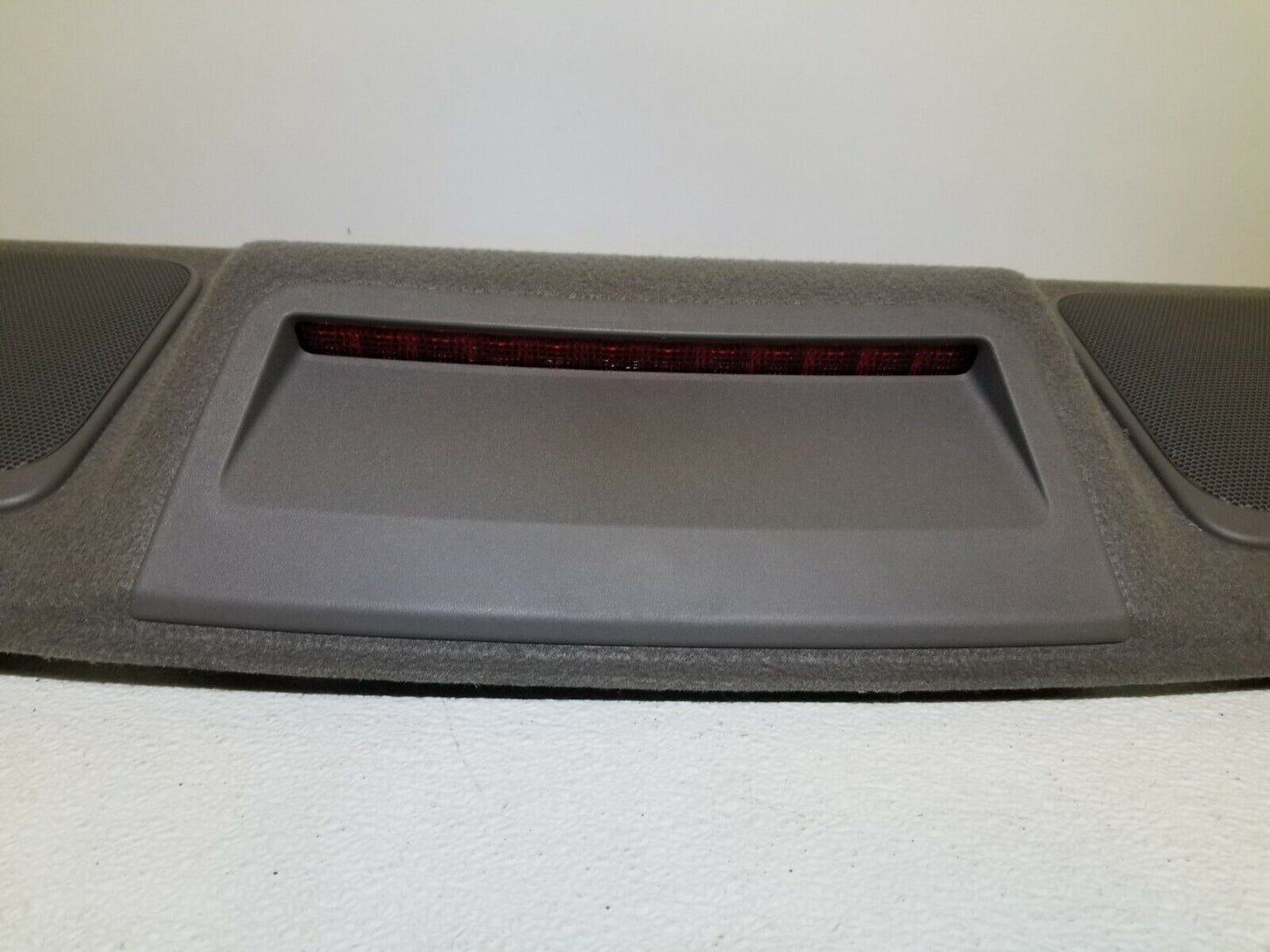 10 11 12 13 Infiniti G37 Coupe Rear Speaker Deck Shelf W/ Brake Light OEM 99k