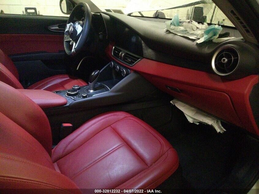 17 18 19 Alfa Romeo Giulia Front Left Driver Seat Backrest Cover Panel OEM 21k