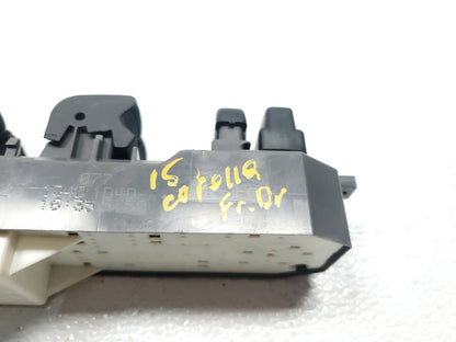 14 15 16 Toyota Corolla Front Left Driver Power Window Master Switch OEM