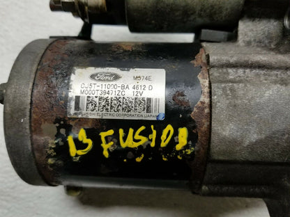 13 14 15 16 Ford Fusion 1.6l Starter Motor OEM