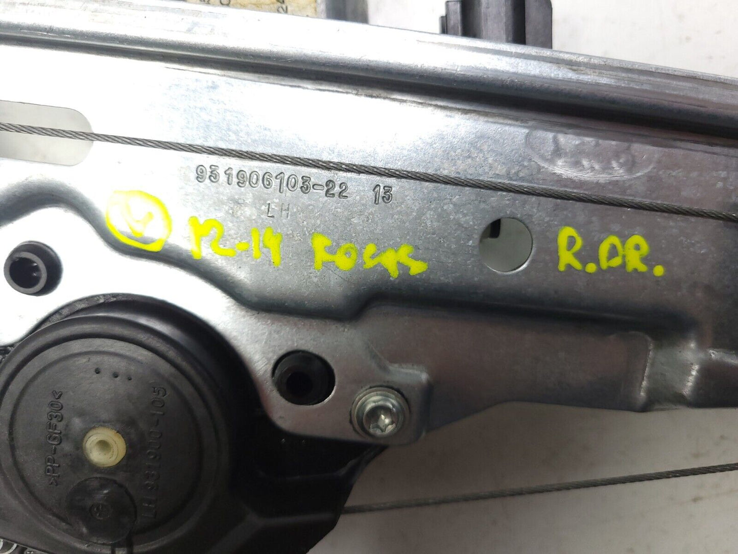 2012-2014 Ford Focus Window Regulator Motor Rear Driver Side Left OEM