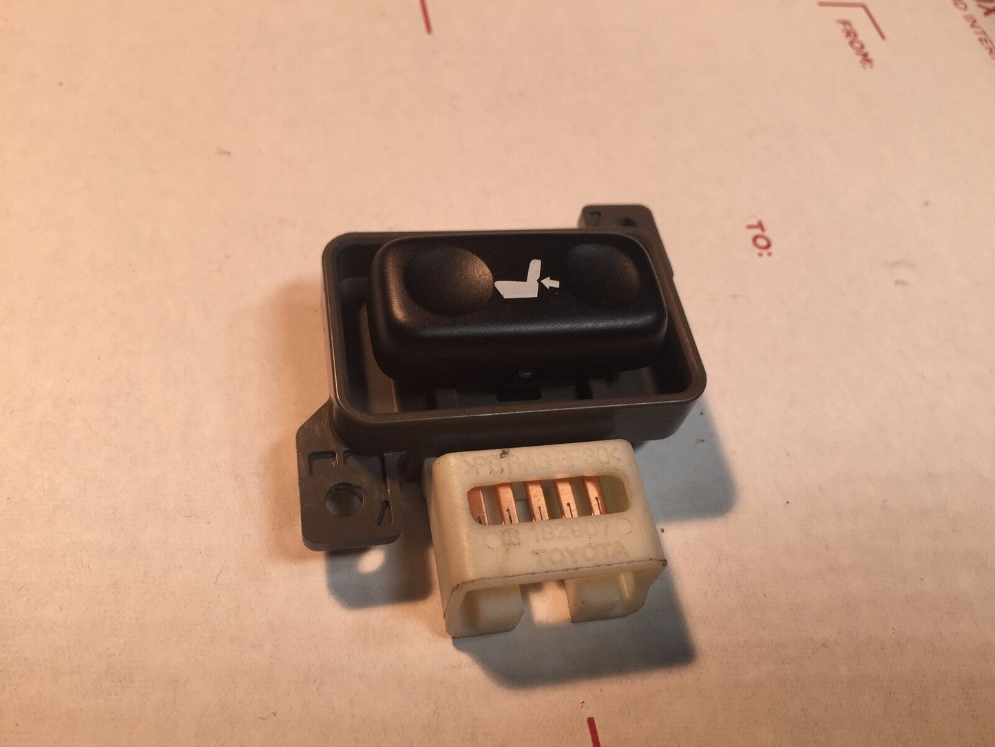 06-10 Lexus Is350 Front Right Passenger Seat Control Switch OEM