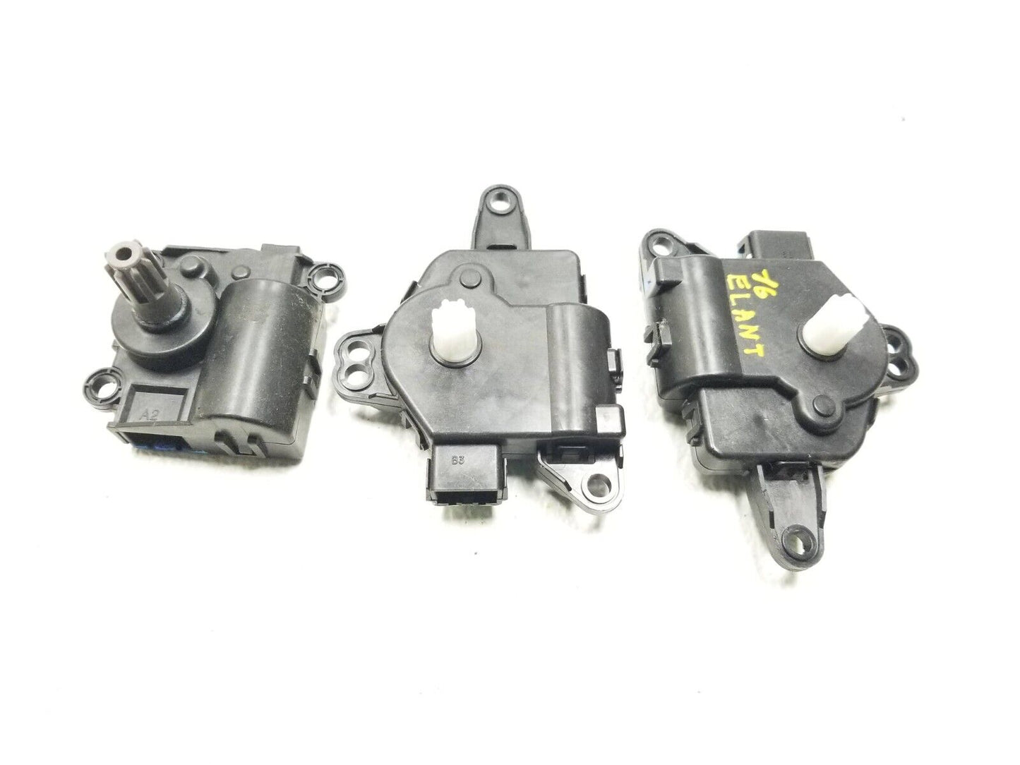 2011 - 2016 Hyundai Elantra AC Heater Flap Blend Door Motor Actuator 3pcs OEM