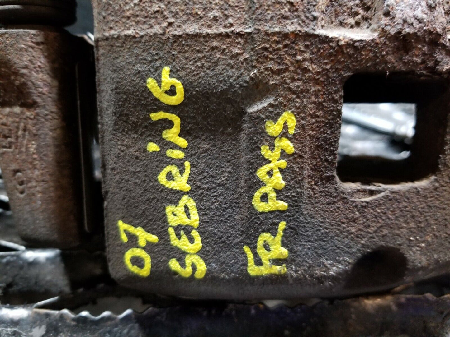 07 08 09 10 Chrysler Sebring Front Brake Caliper Right Passenger Side OEM