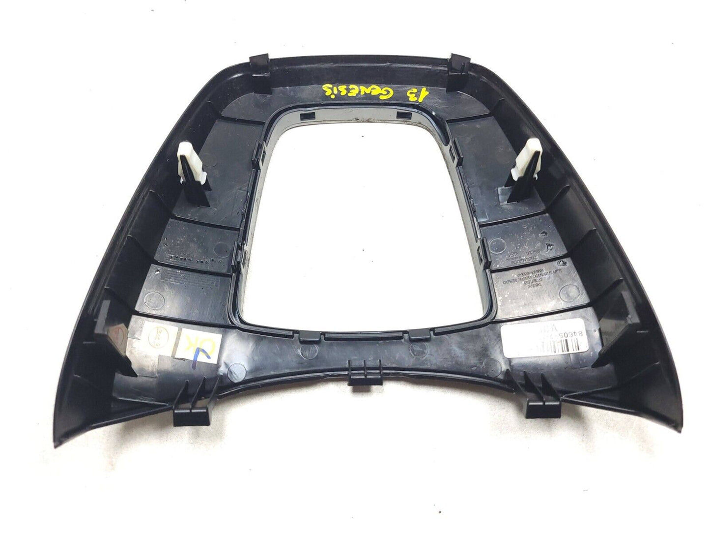 2013-2016 Genesis Coupe Center Console Shifter Bezel Trim Panel OEM