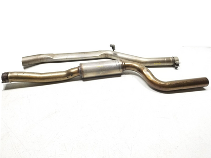 17 18 19 Alfa Romeo Giulia 2.0l Exhaust Intermediate Mid Pipe Resonator OEM