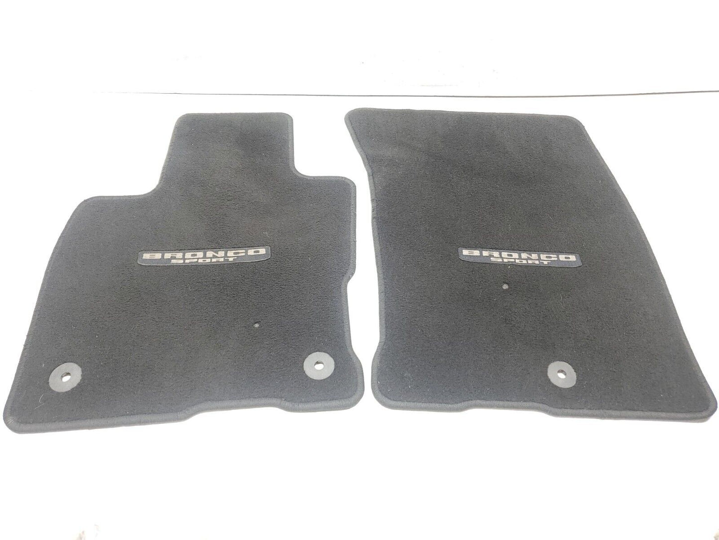 2021 2022 Ford Bronco Sport Floor Mat Carpet Front Left & Right 2pcs OEM 13k