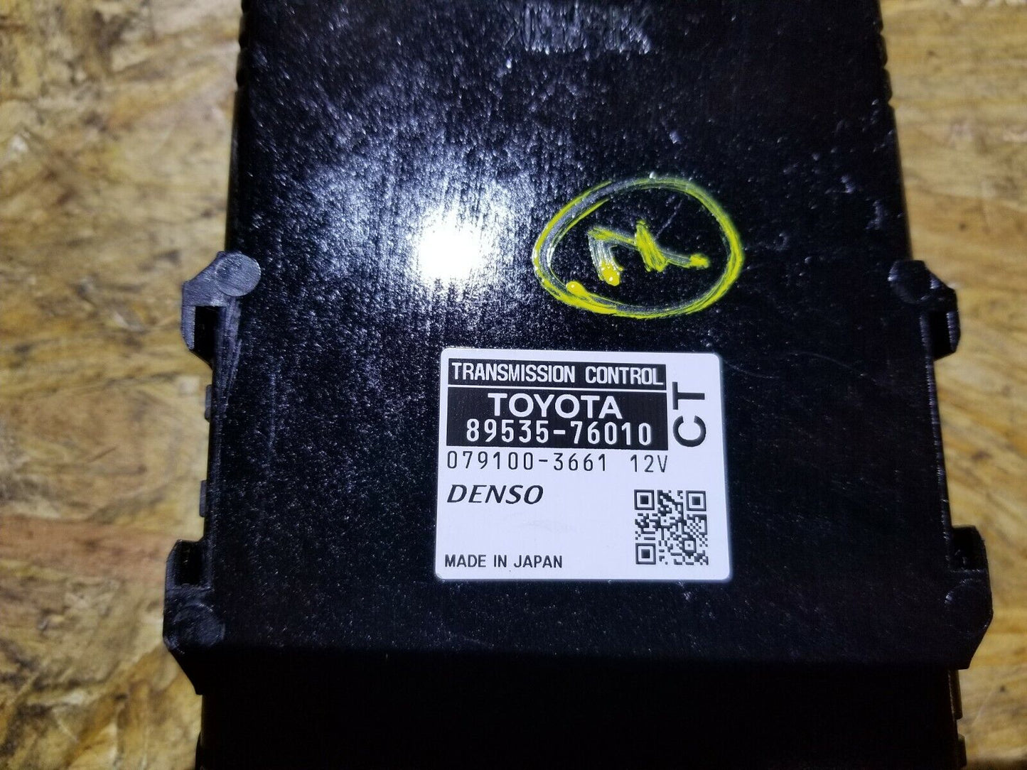 13 2013 Toyota Prius Transmission Control Module Tcm Tcu OEM #7