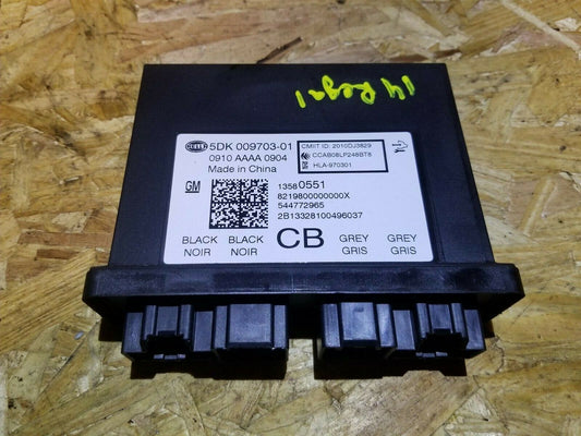 14 15 16 17 Buick Regal Theft Locking Keyless Entry Control Module OEM 59k