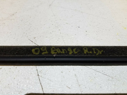 06 07 08 09 Range Rover Sport Rear Left Driver Door Window Belt Seal Molding OEM