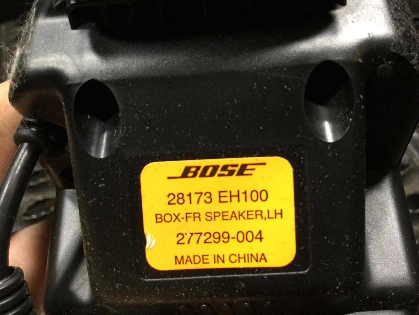 06 07 08 09 Infiniti M35 M45 Passenger Seat Bose Left Audio Speaker OEM