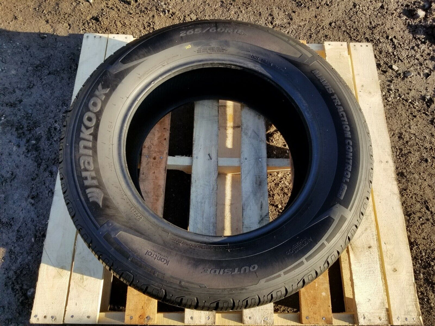 Used Tire Hankook Mavis Traction Control 265/60 R18 110h  9/32