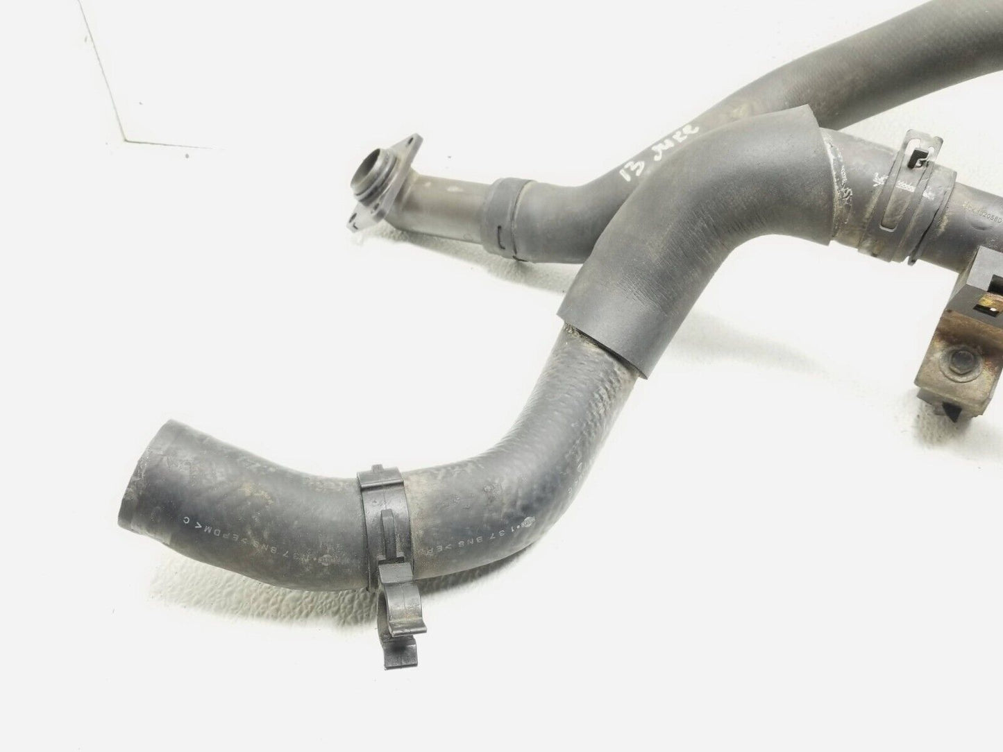 11 12 13 14 Nissan Juke Engine Coolant Hose Pipe Line 2pcs 1.6l AWD OEM