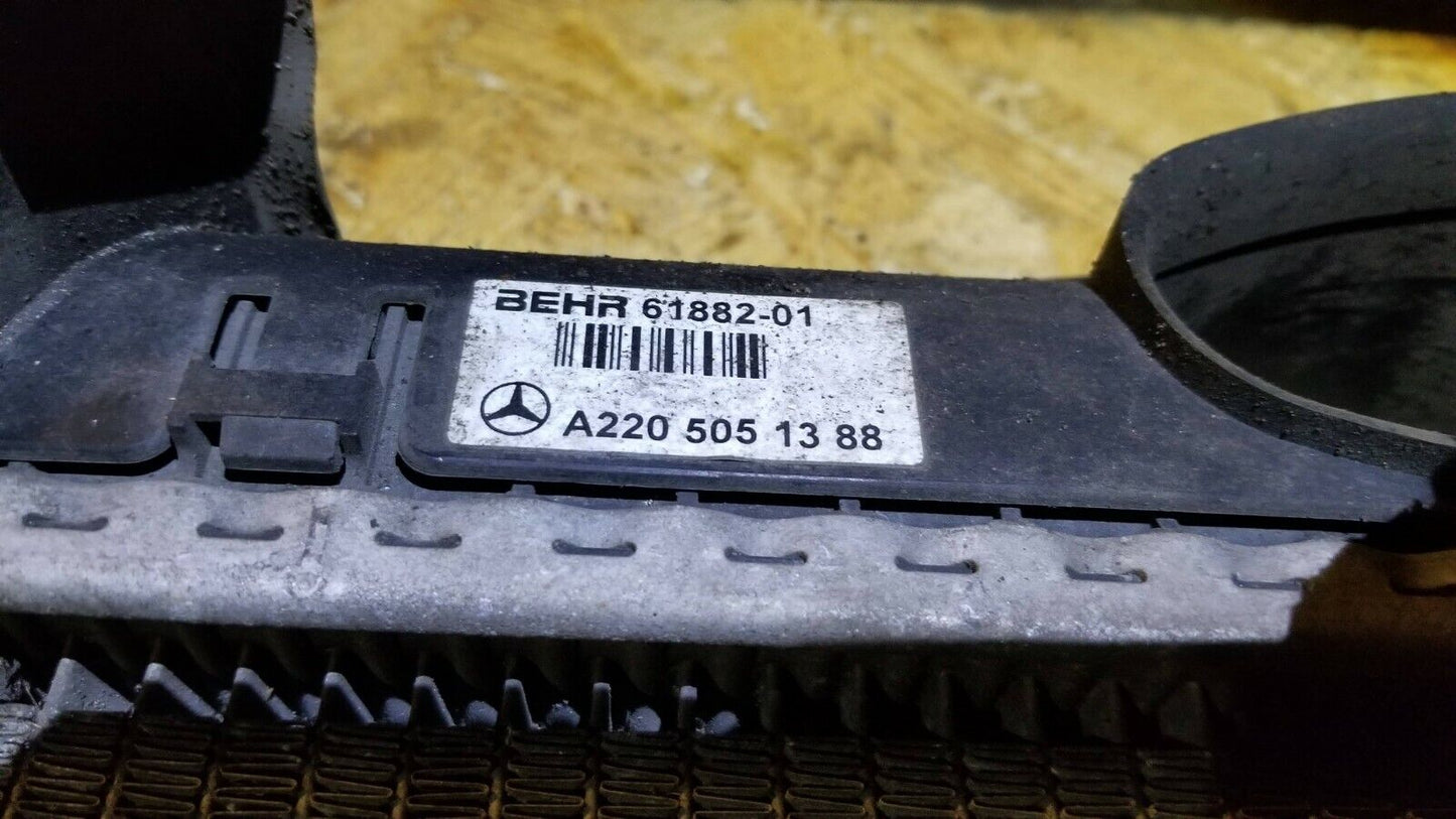 03 04 05 Mercedes-benz W220 S55 Amg Engine Cooling Radiator OEM