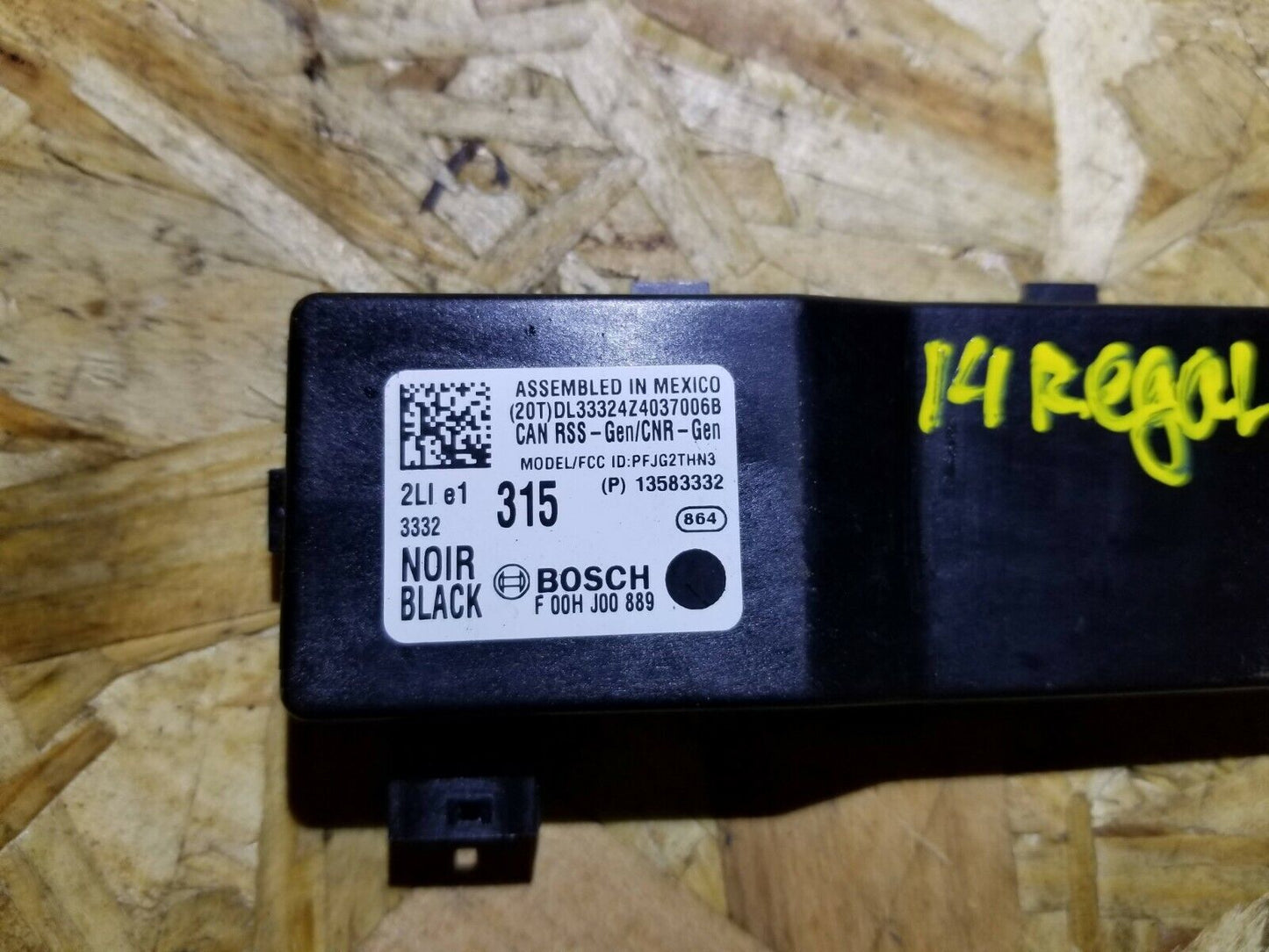 14 15 16 17 Buick Regal Theft-locking Module 13583332 OEM 59k