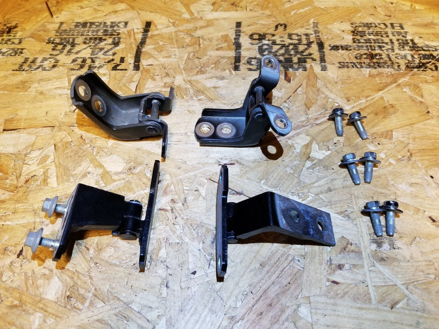 2014 2015 Infiniti Q40 Door Hinge 4pcs OEM 34k