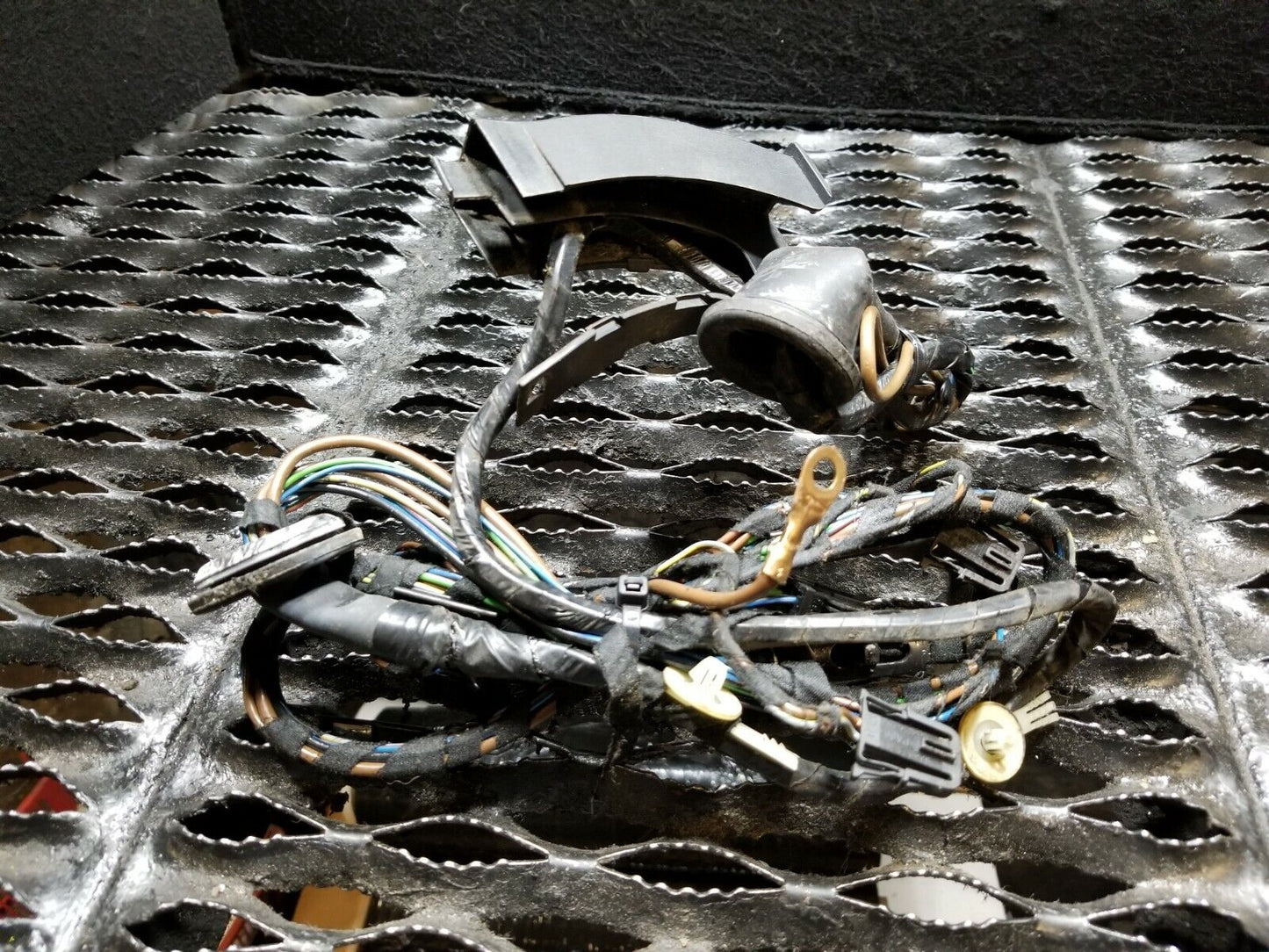 04 05 06 Porsche Cayenne Rear Hatch Trunk Lid Wire Harness Left Driver Side OEM
