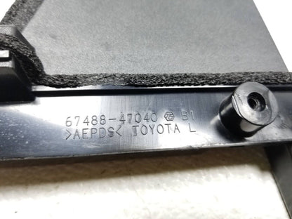 11 12 13 14 15 Toyota Prius Rear Left Driver Window Glass Door Seal Guide OEM
