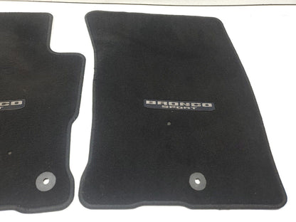 2021 2022 Ford Bronco Sport Floor Mat Carpet Front Left & Right 2pcs OEM 13k