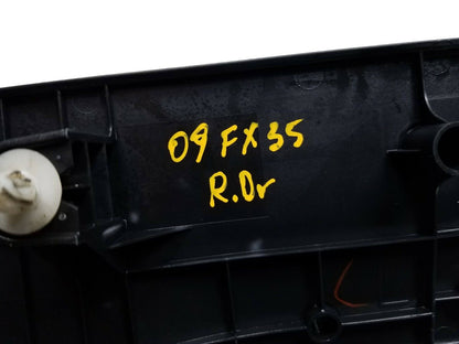 09 10 11 12 Infiniti Fx35 Rear Left Driver Door Scuff Cover Plate OEM