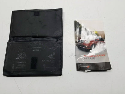 2013 Dodge Grand Caravan Ownres Manusl Book W/ Case OEM