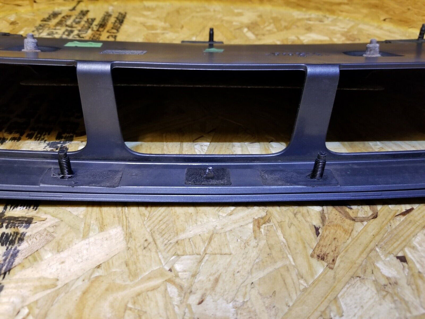 06 07 08 09 Saab 9-5 Sedan License Plate Holder Trunk Finish Panel Rear OEM