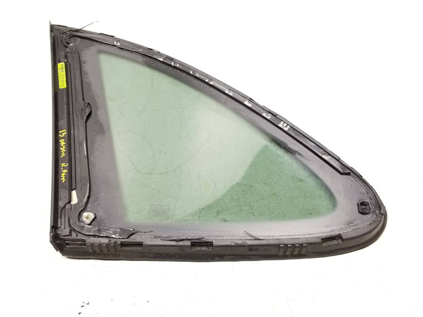 2011 - 2014 Porsche Cayenne Rear Right Passenger Side Quarter Window Glass  OEM