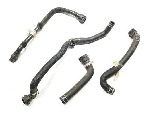 17 18 19 Alfa Romeo Giulia 2.0l Engine Coolant Water Pump Hose Pipe 4pcs OEM 21k