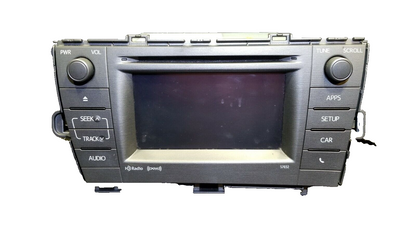 12 13 14 15 Toyota Prius Cd Xm Player Radio W/display Screen  OEM