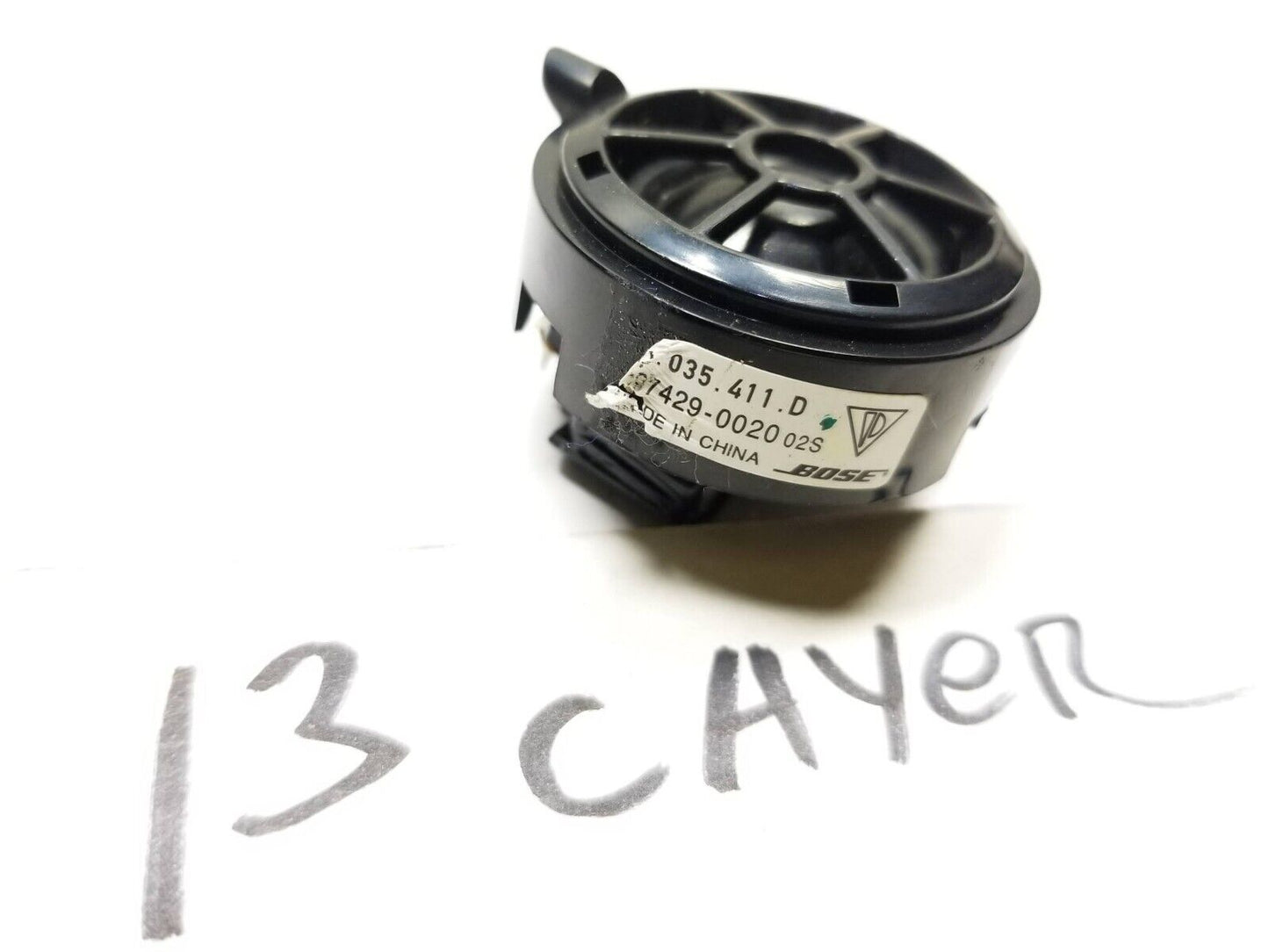 2011 - 2014 Porsche Cayenne Tweeter Speaker 7pp035411d OEM