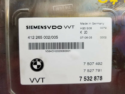 06 07 BMW 650i Valve Control Module Computer 7507492 OEM