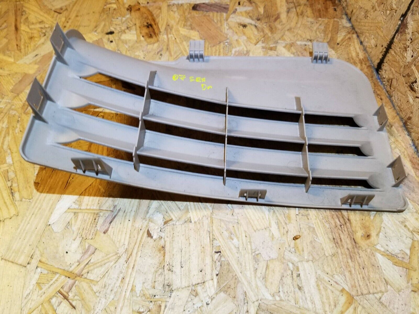 06 07 08 09 Cadillac SRX Rear Trunk Left Driver Side Trim Grille  OEM