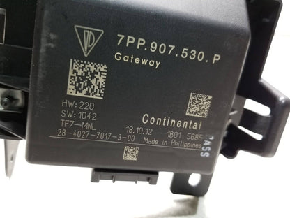 2011 - 2014 Porsche Cayenne Gateway Control Module 7pp907530p  OEM