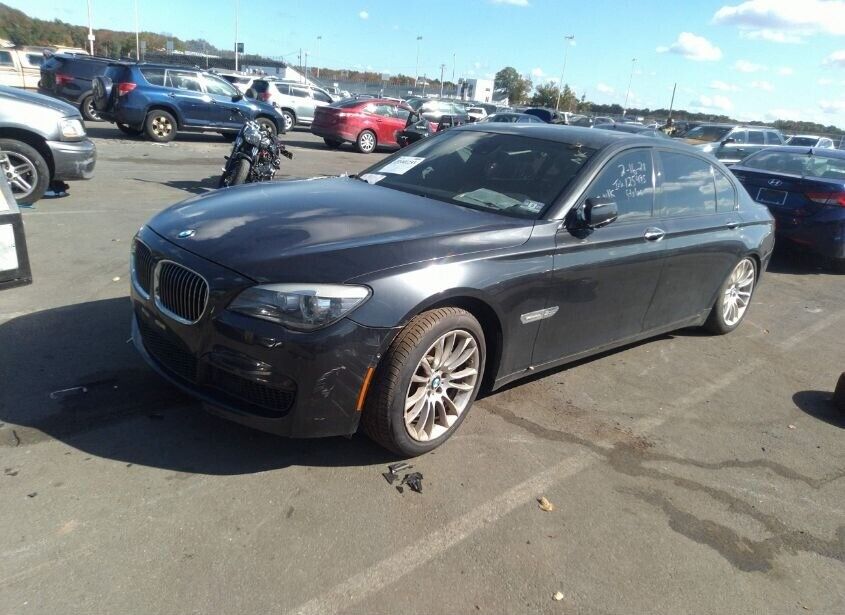 09 10 11 12 BMW 750li Front Left Driver Axle Shaft OEM