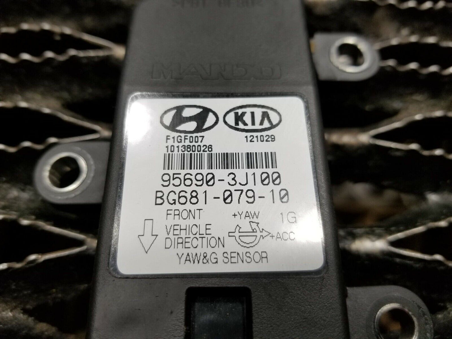 13 14 15 Genesis Coupe 3.8l Yaw Rate Sensor 95690-3j100 OEM 51k