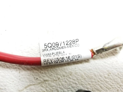 19 20 21 Volkswagen Jetta Battery Positive Cable 5q0971228p OEM