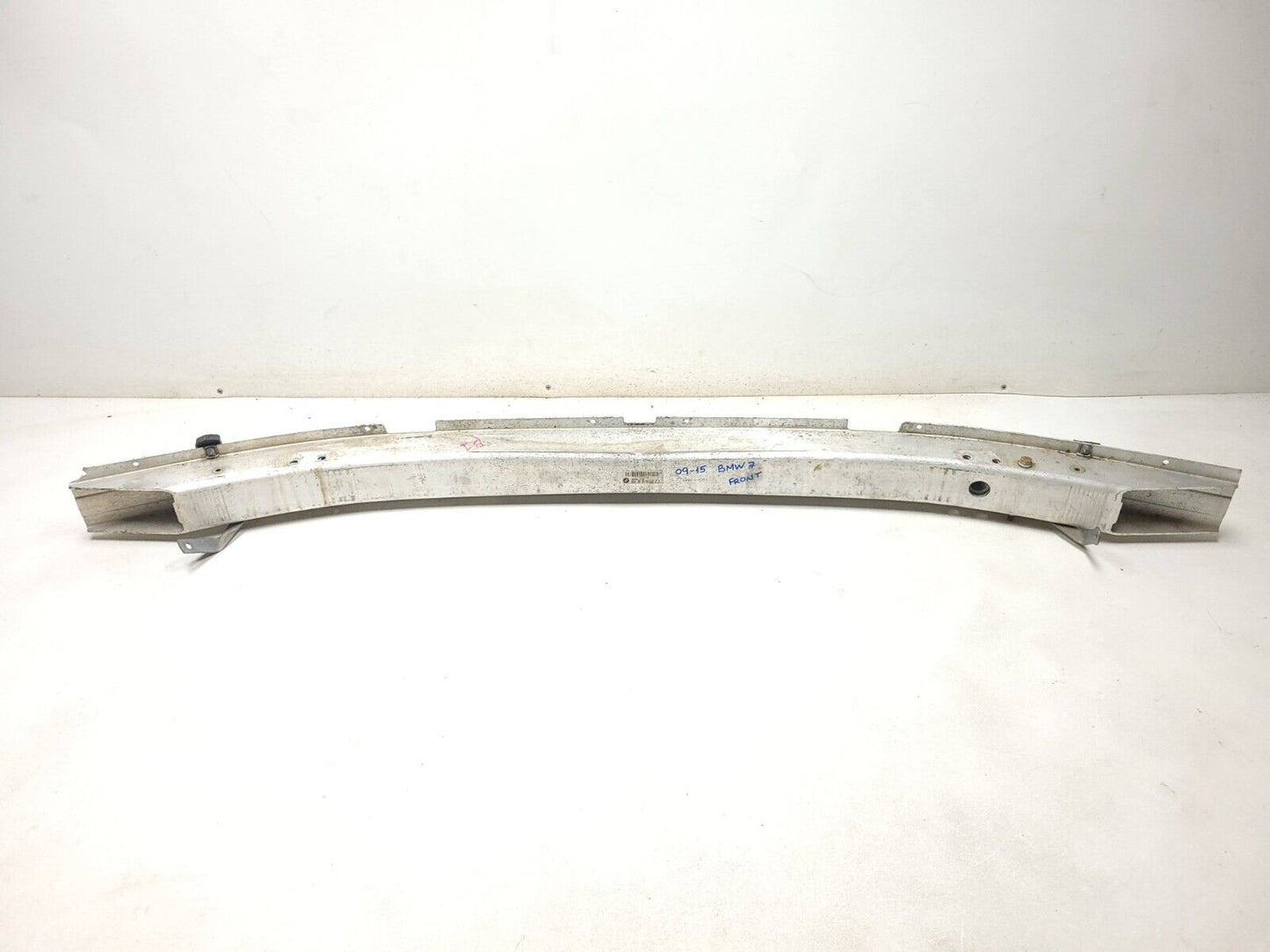 09-15 BMW 7 750li Front Bumper Reinforcement Absorber Bar OEM