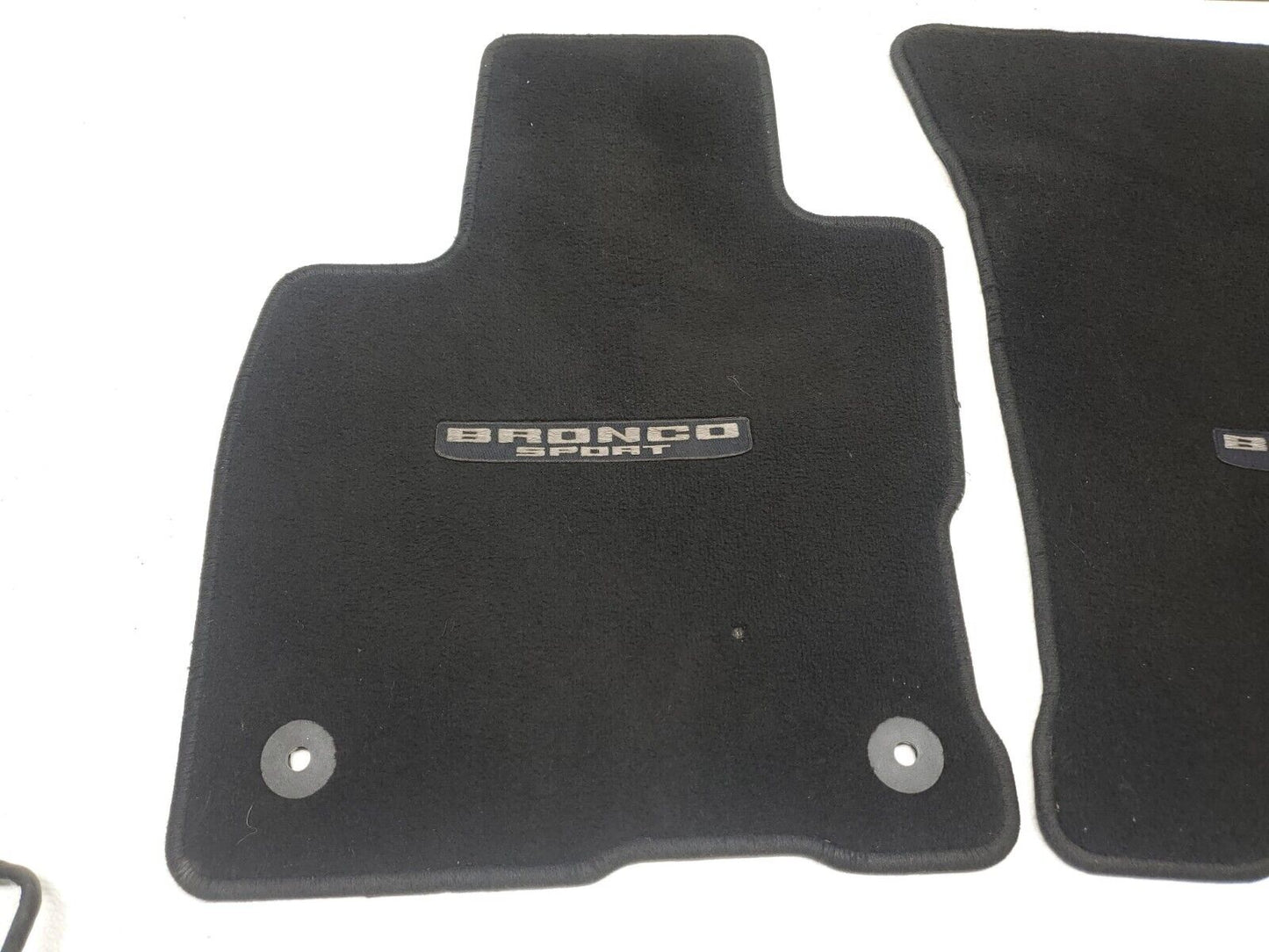 2021 2022 Ford Bronco Sport Floor Mat Carpet Front Left & Right 2pcs OEM 13k