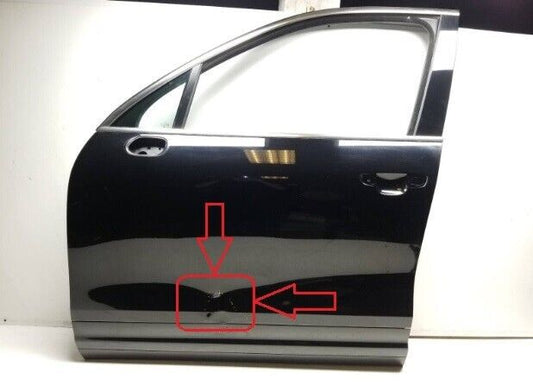 2011 - 2014 Porsche Cayenne Front Left Driver Door Shell (paint: A1a1 ) Damaged