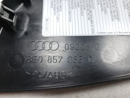 06 07 08 09 Audi A4 Dash End Cap Cover Left Driver Side 8e0857085c OEM