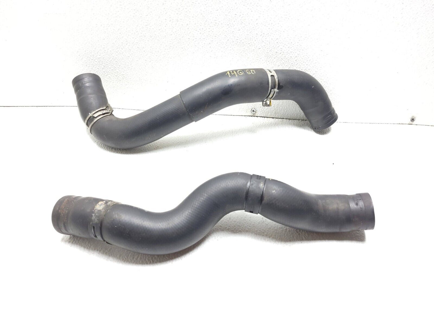 2014 2015 Infiniti Q60 Radiator Coolant Hose Pipe 2pcs OEM