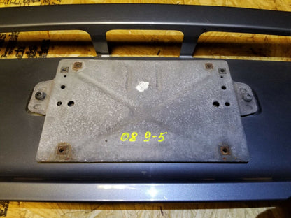 06 07 08 09 Saab 9-5 Sedan License Plate Holder Trunk Finish Panel Rear OEM