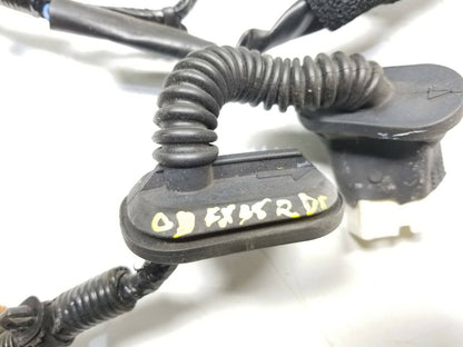 09 10 11 12 Infiniti Fx35 Rear Left Driver Door Wire Harness OEM