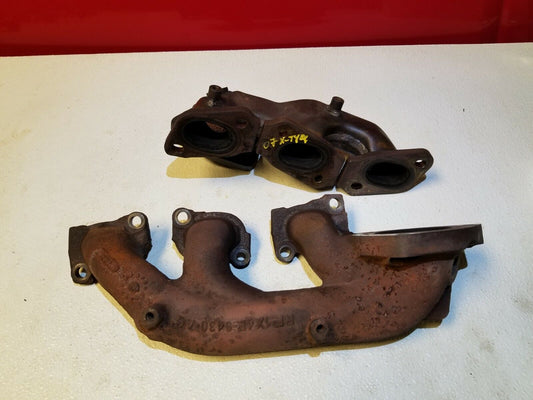 05 06 07 08 Jaguar X-type 3.0l Exhaust Manifold Left & Right Pair OEM 86k Miles