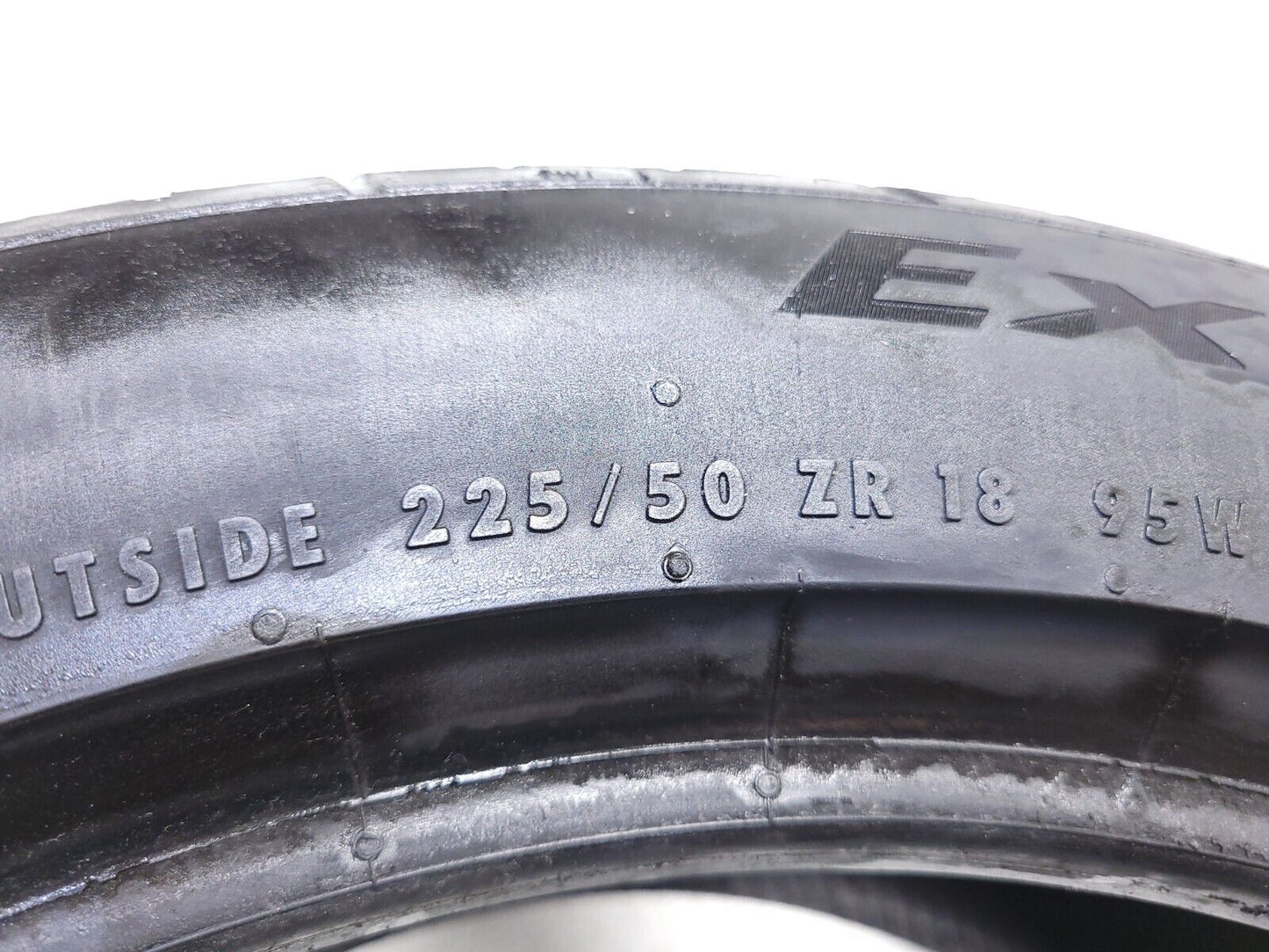 Continental Extremecontact 2125/50zr18 95w Tread 6.8/32" Used Tire
