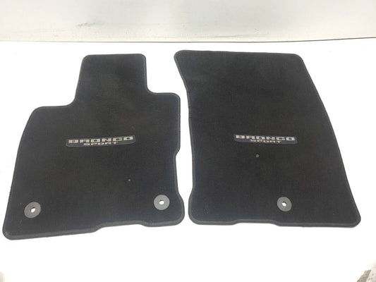 2021 2022 Ford Bronco Sport Floor Mat Carpet Front Left & Right 2pcs OEM 13k