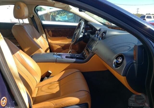10 11 12 13 Jaguar XJ Front Driver Seat Track Rail Frame OEM