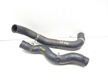 2014 2015 Infiniti Q60 Radiator Coolant Hose Pipe 2pcs OEM