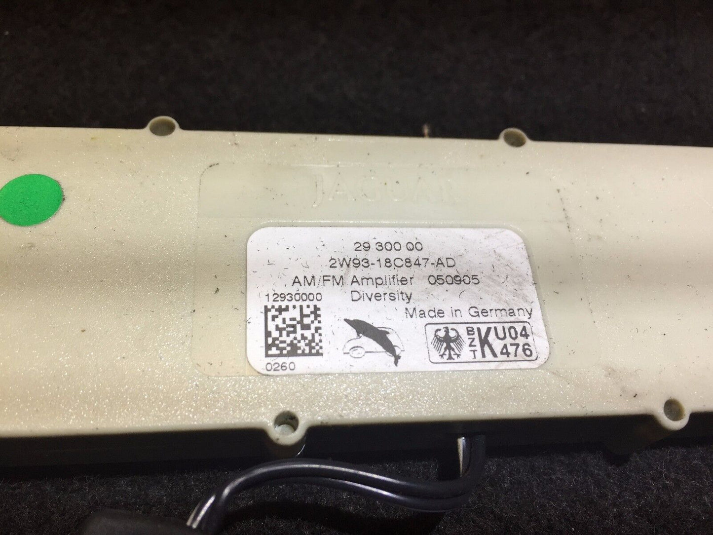 04 05 06 07 08 09 Jaguar Xj8 Am/fm Radio Antenna Amplifier OEM